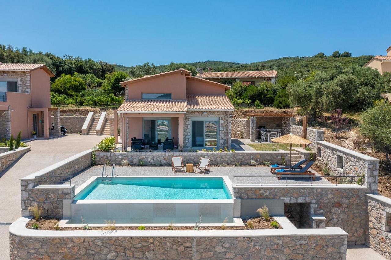 31 Blue Ionian Villas Apolpaina Ngoại thất bức ảnh